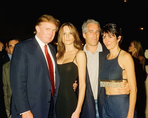 Melania, Epstein, Trump and Ghislaine Maxwell