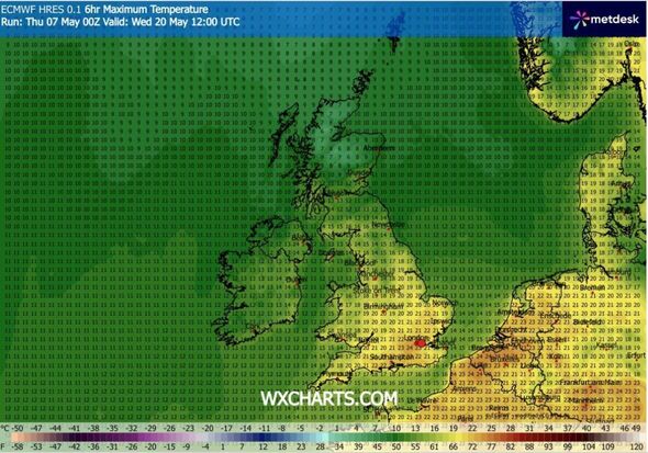 Weather map