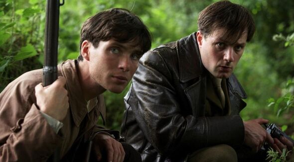 Cillian Murphy and Pádraic Delaney in The Wind That Shakes the Barley