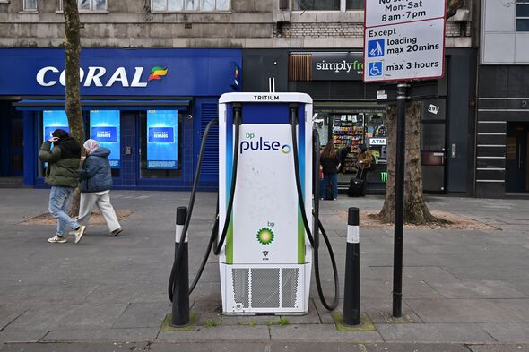 Electric car chargers in the UK