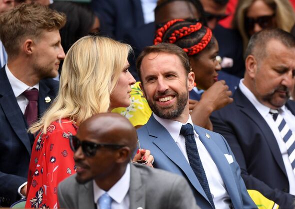 Gareth Southgate and his wife Alison Southgate