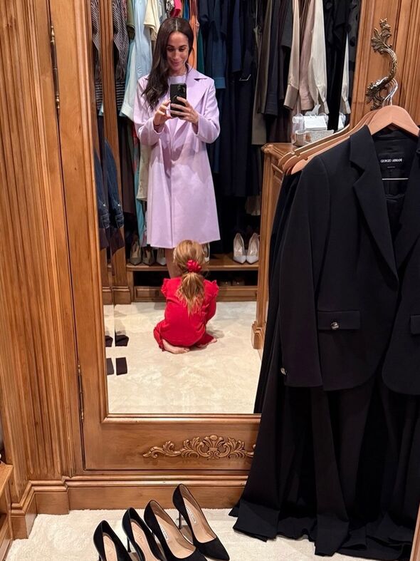 Meghan Markle and Princess Lilibet