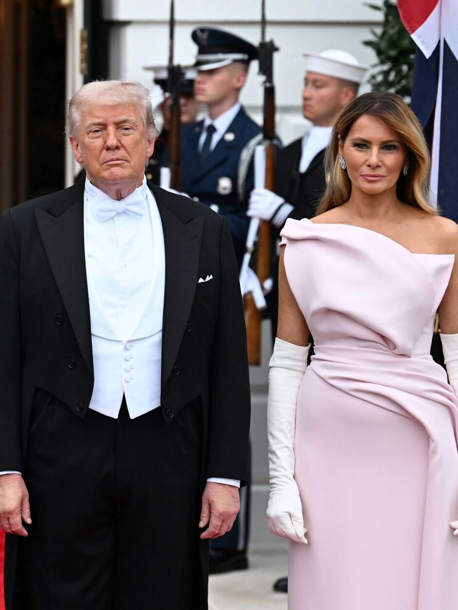 Melania Trump and Donald Trump
