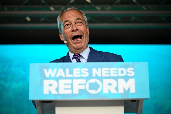 Reform UK Enter Final Week Of Welsh Election Campaigning With Visit To Merthyr Tydfil