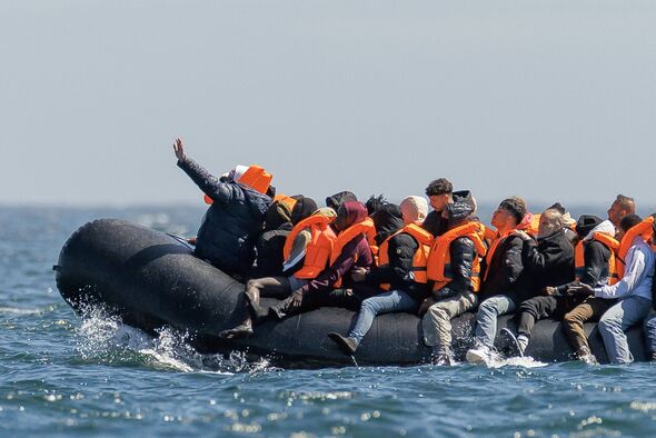 Migrants Cross The English Channel From France In Small Boats
