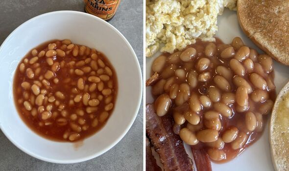 Cooking baked beans in the microwave