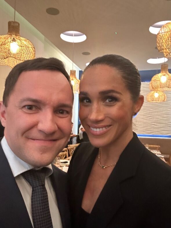 Meghan Markle's selfie with Wille Rydman