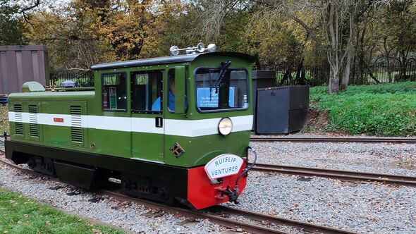 Locomotive at Ruislip Lido Railway