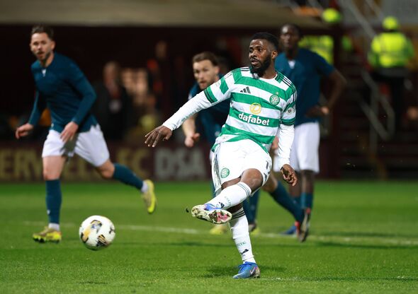 Kelechi Iheanacho scored a controversial penalty for Celtic this week.