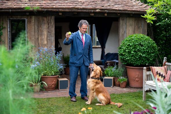 Monty Don at Chelsea Flower Show 2025