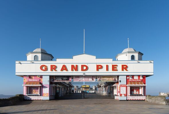 Entrance to the Weston-Super-Mare Grand Pier