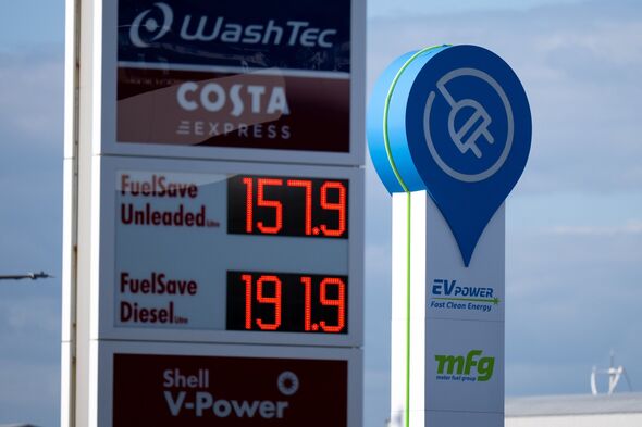 Petrol prices are soaring as Britain struggles with a deepening cost of living crisis