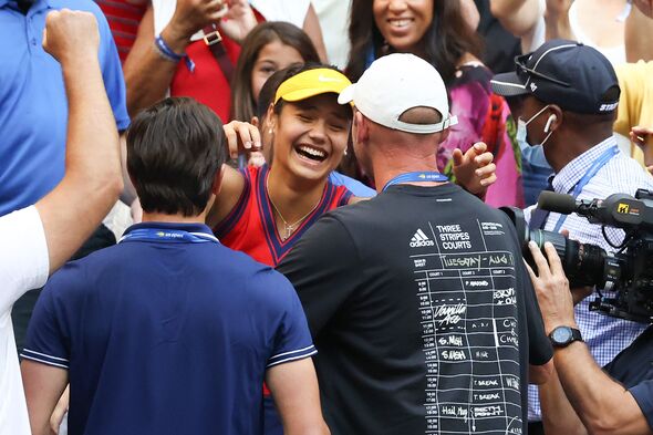 Raducanu Richardson 2021 US Open - Day 13
