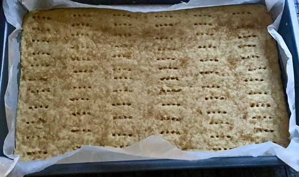 Shortbread made using Mary Berry's recipe