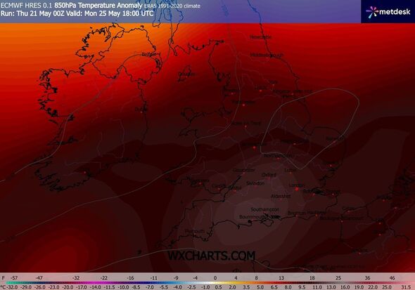 UK weather maps