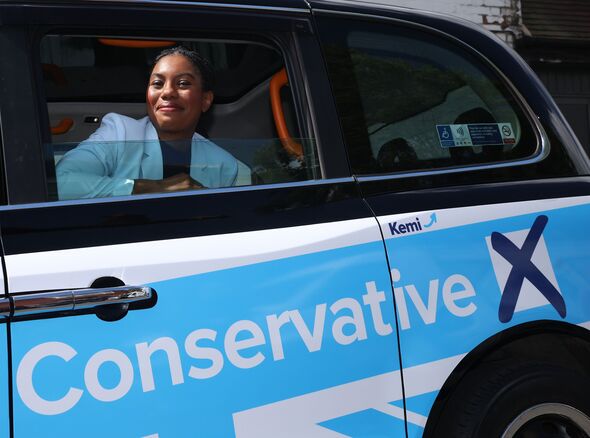 Kemi Badenoch Concludes Local Election Campaigning With Taxi Ride Across London