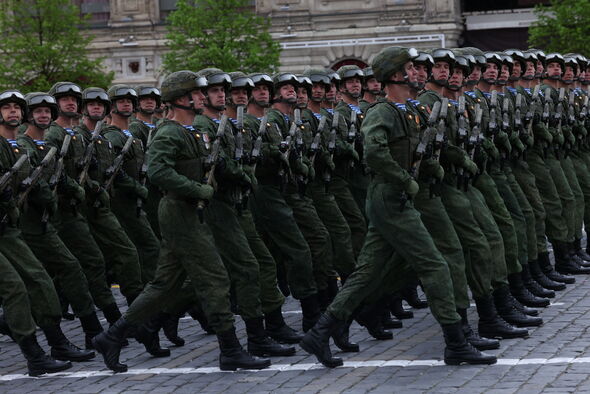 Russians Celebrate Victory Day In Moscow