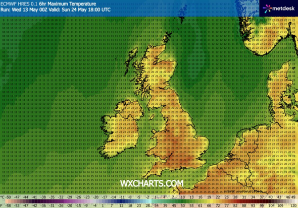 WX Charts map