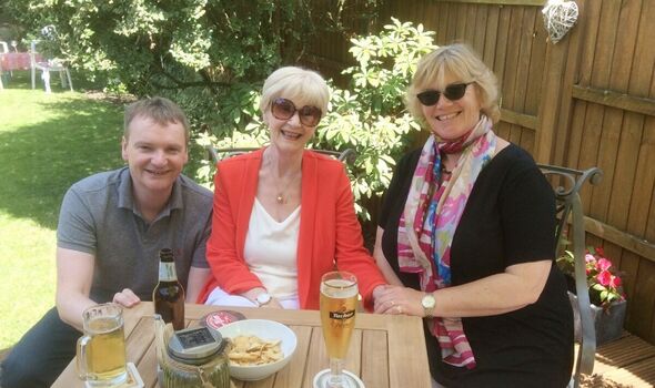Lydia with Peter and Helen