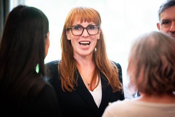 Angela Rayner at a reception for housing charities