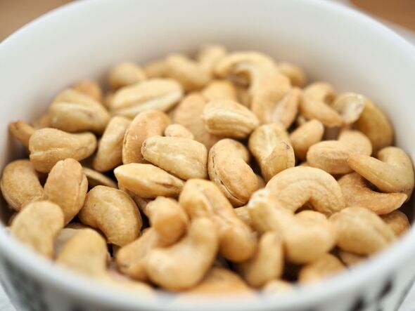Organic nuts cashew nuts, snack, meal