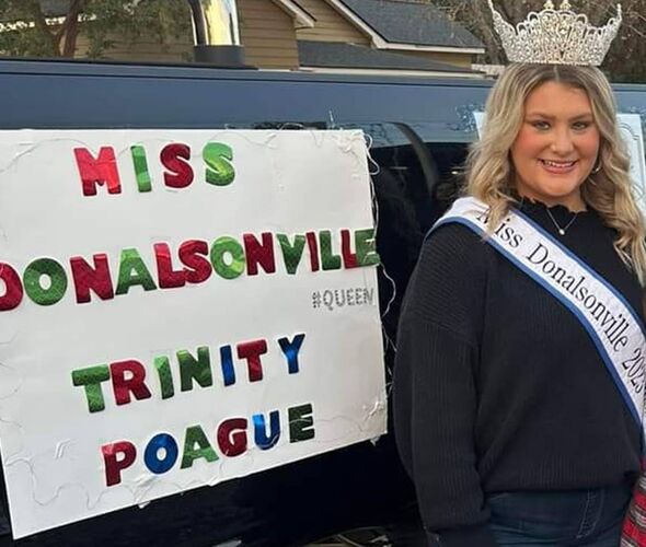 She won the Miss National Peanut Festival Pageant