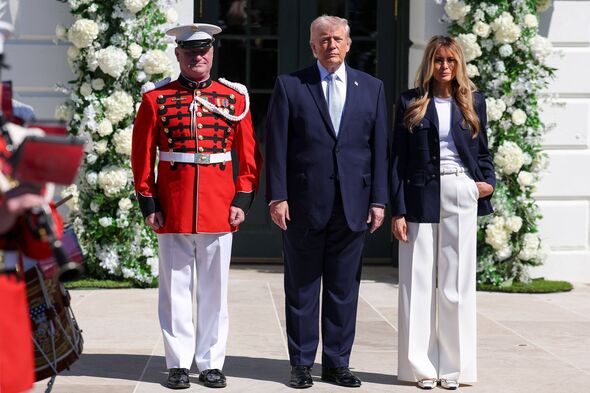 The Trumps Host Children For The White House Easter Egg Roll