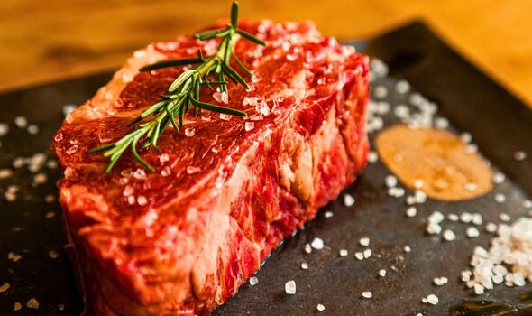 Picture of a seasoned steak