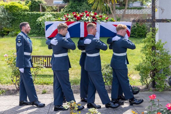 Flt Lt Dunn flew 44 bombing raids during the Second World War