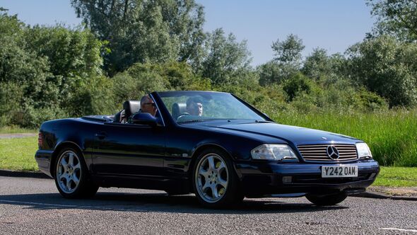 Mercedes Benz sl 320 car