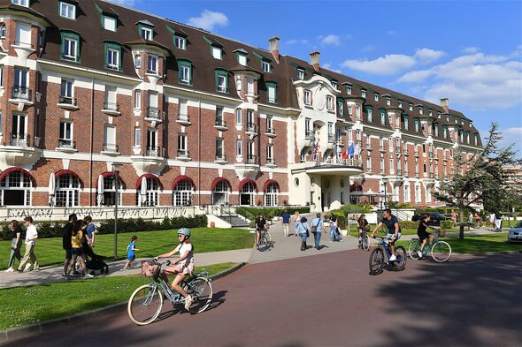 The Westminster luxury hotel, Le Touquet-Paris-Plage, France.
