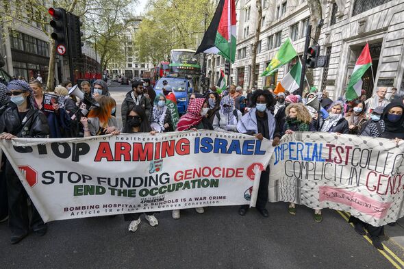 Pro-Palestine Demonstration held in London