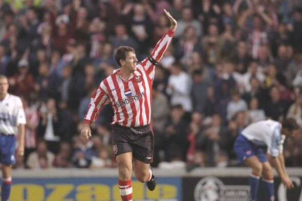 Matt Le Tissier celebrates