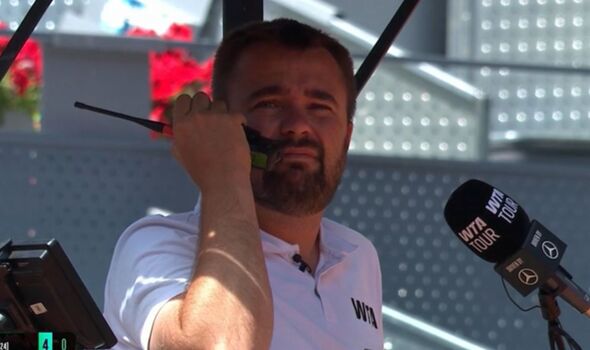 Madrid Open umpire