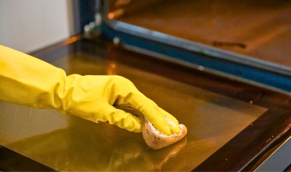 Picture of a completely clean oven