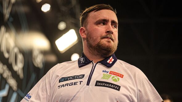 Luke Littler at the World Cup