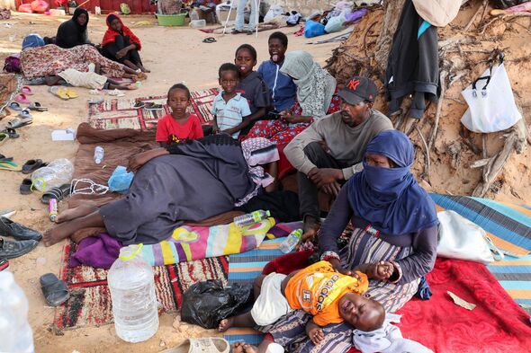 Sudan refugees in Libya