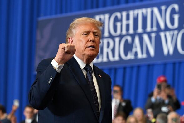 President Trump Campaigns With Congressman Mike Lawler In New York