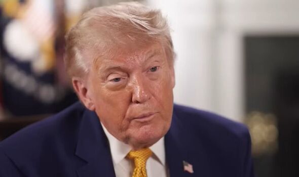 Donald Trump swollen eye