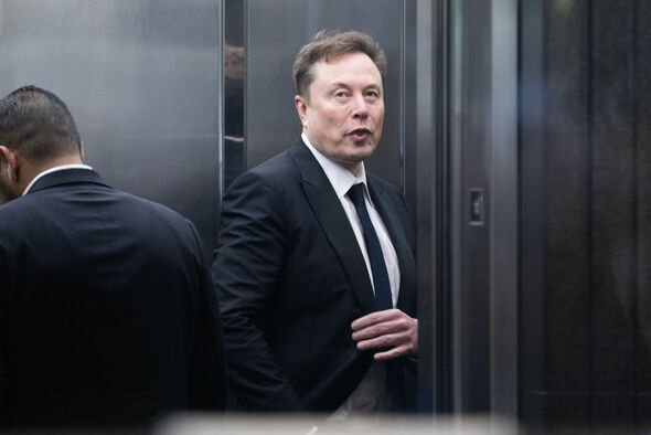 Elon Musk pictured in Oakland, California