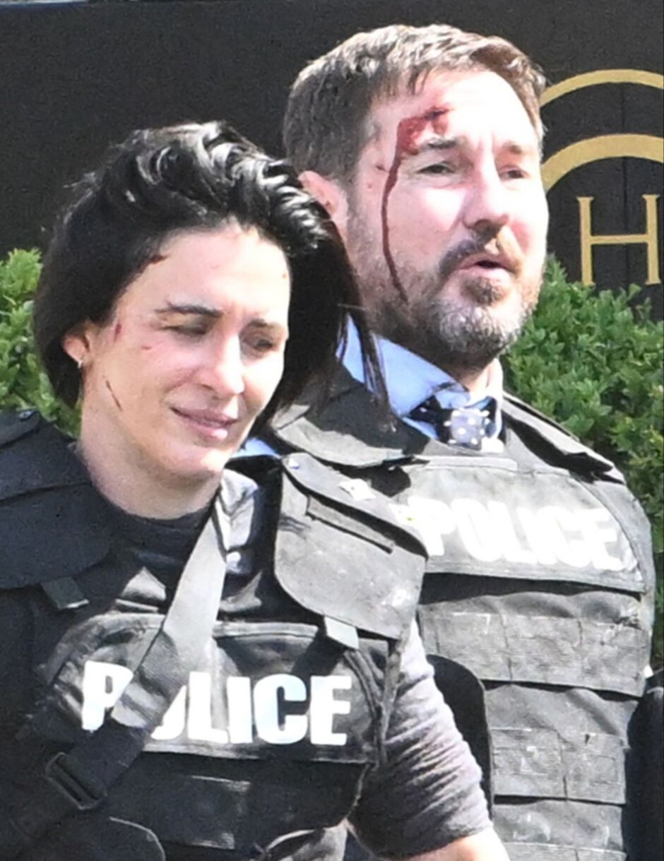 Vicky McClure and Martin Compston