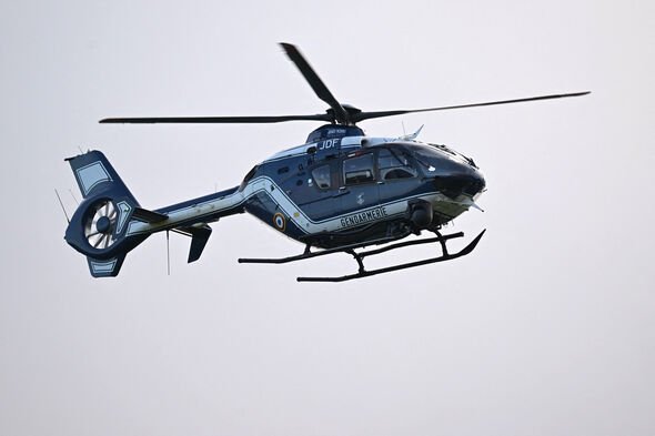 French National Gendarmerie helicopter
