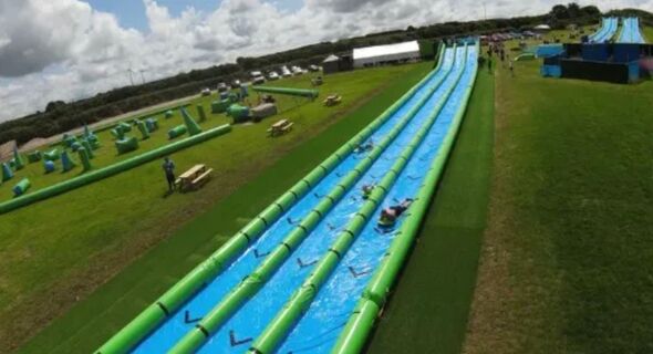The giant slide