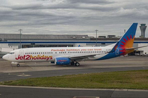 Jet2 Boeing 737 In Edinburgh Airport