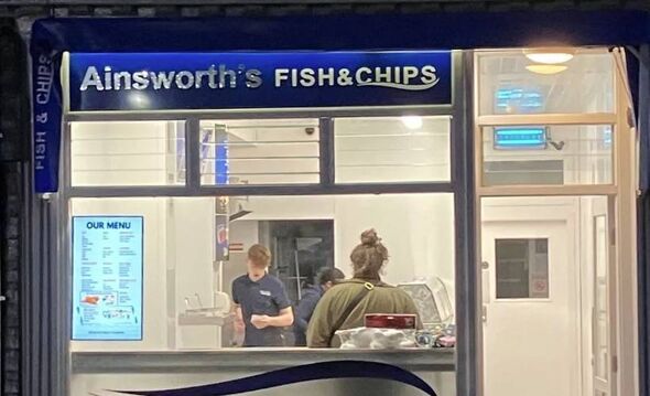 Ainsworth's fish and chips