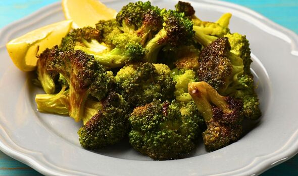 Picture of crispy broccoli on a plate
