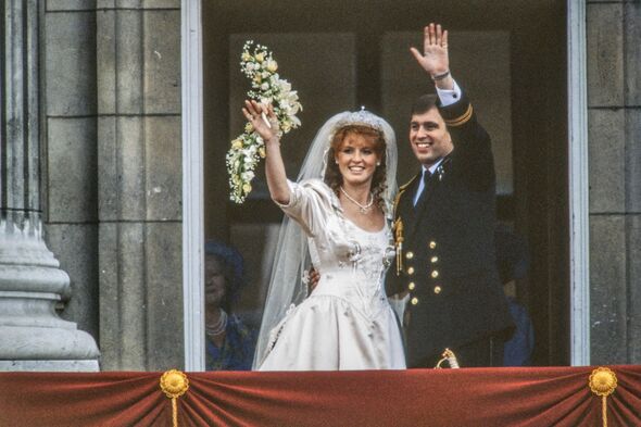 Newlywed Duke & Duchess Of York On A Buckingham Palace Balcony