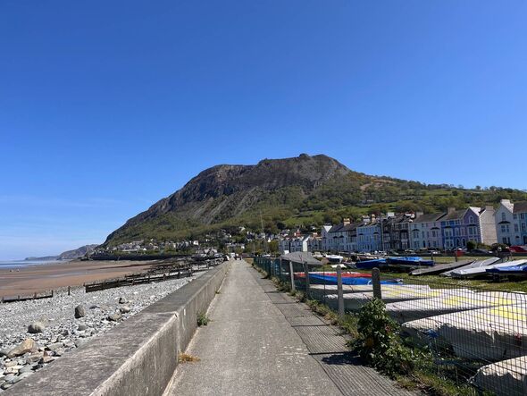 The peaceful seaside village of Llanfairfechan in North Wales