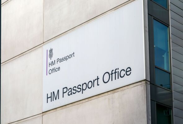 HM Passport Office building, 101 Old Hall Street, city center of Liverpool, England, UK