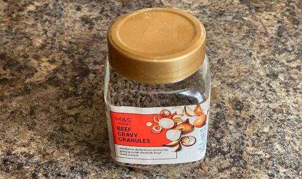 Gravy granules